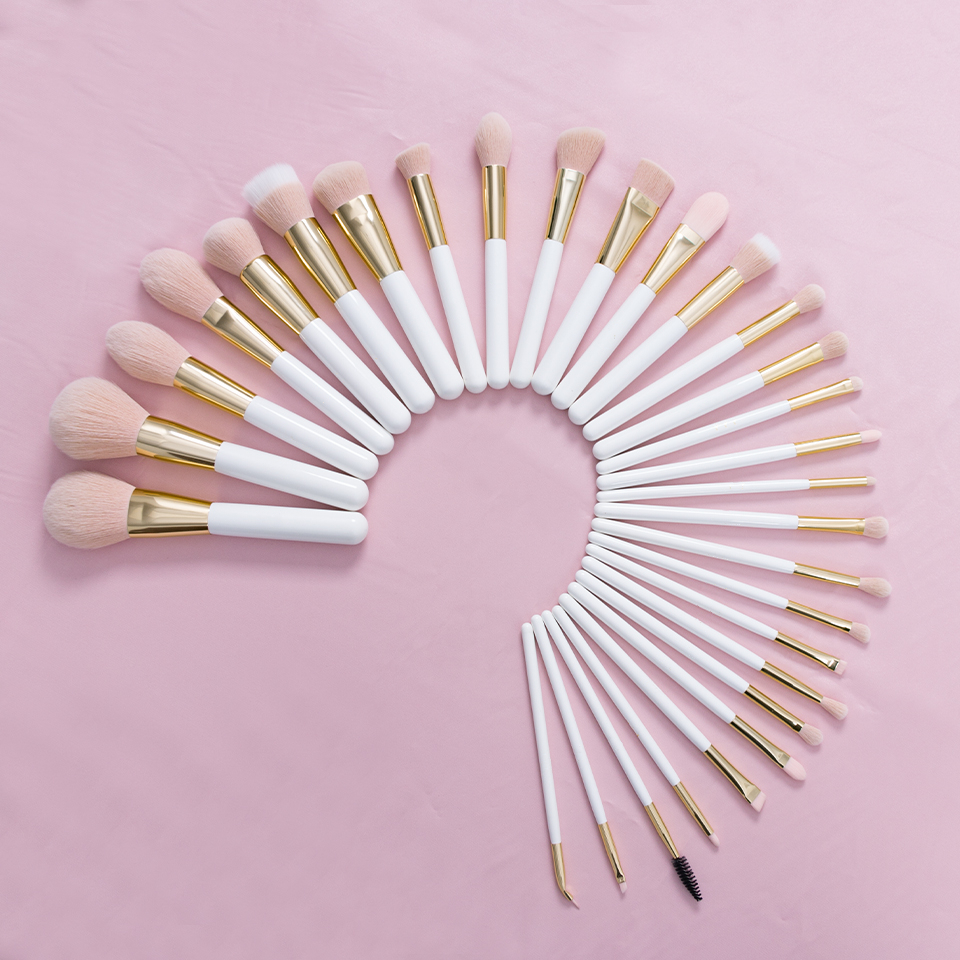 30Pcs Professional makeup cosmetic brush set Powder Blending Foundation Eyeshadow Blush Brush Kit Make up brush set Tools