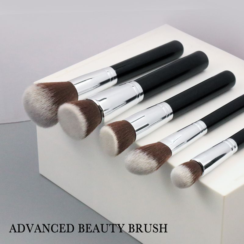 2024 New Arrival Synthetic Hair Wood Handle Makeup Brushes Set Eye Brush Professional Makeup Brush Set for Women