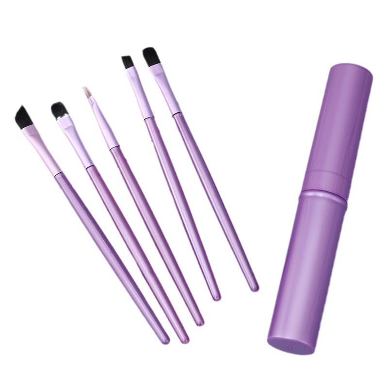 5pcs Eye Brush Set Blush Eyeshadow Brushes Delicate Soft Tools Foundation Blush Blending Beauty Makeup Brush Sets