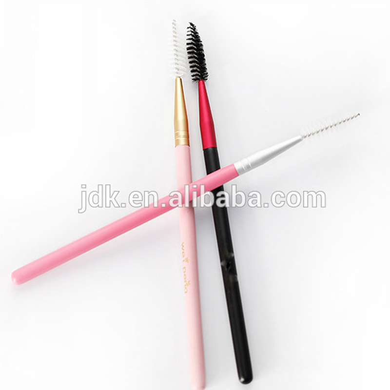 Pink Durable Eyebrow and Eyelash Mascara Brush