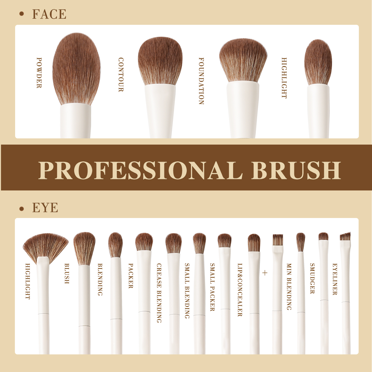 Makeup Brush Set View 2