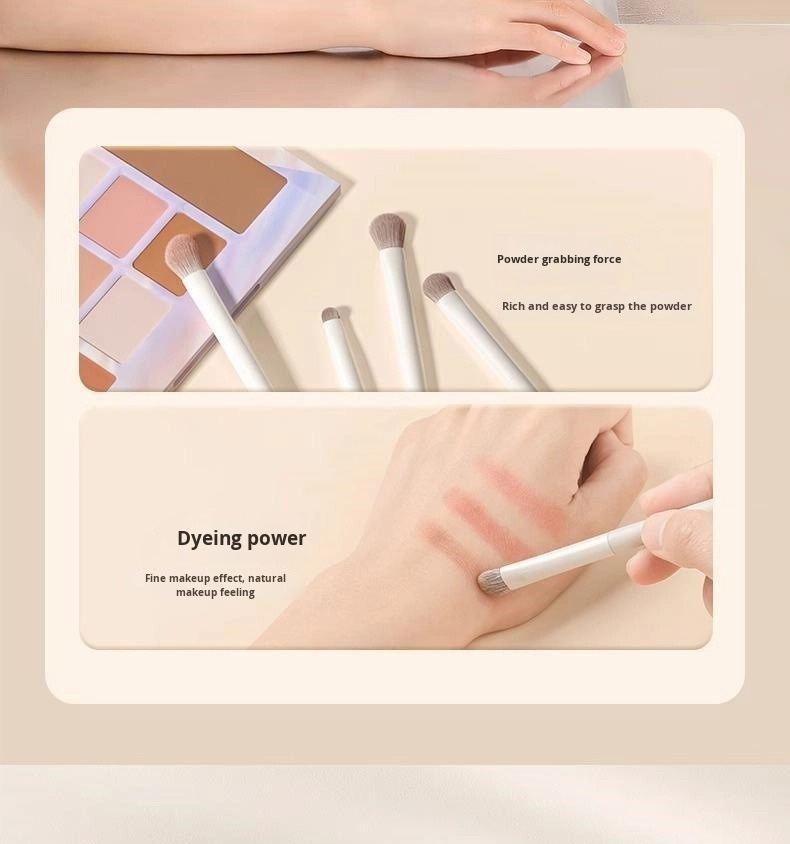 Wholesale DailyQueen Professional Portable Eyebrow Lip Makeup Brush Set for Eye Shadow Concealer and Smudging Face Makeup Tool