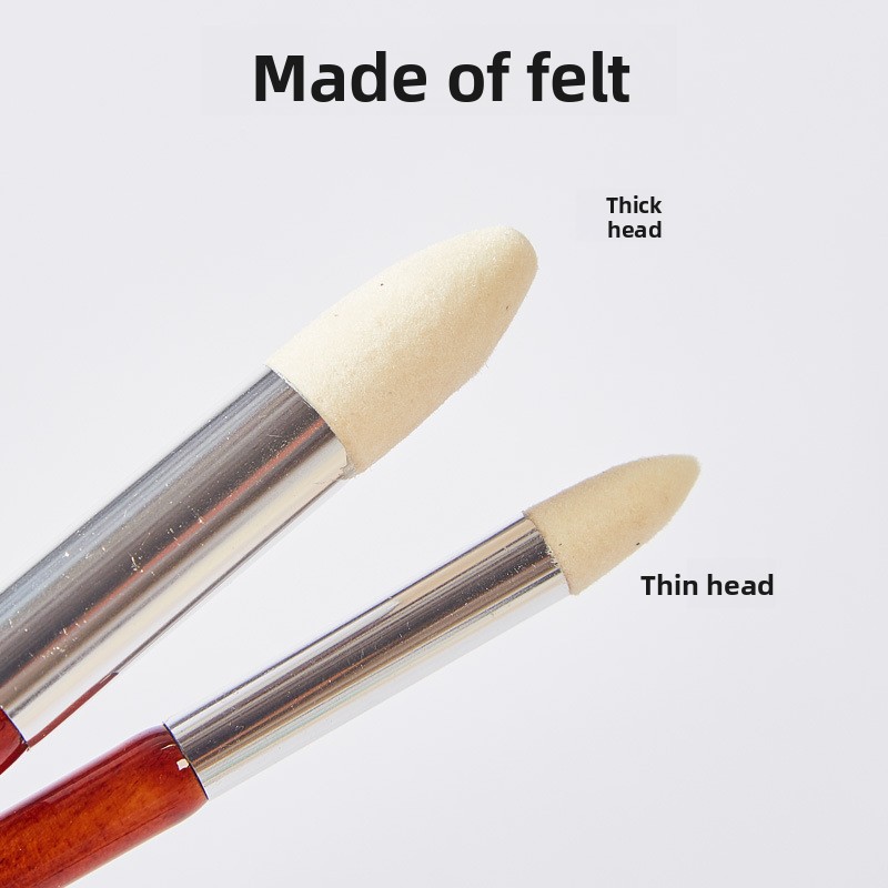Potable Sketch Thick Thin Liner Blending Pen Brush Art Student Sponge Painting Double-Head Drawing Tool Set