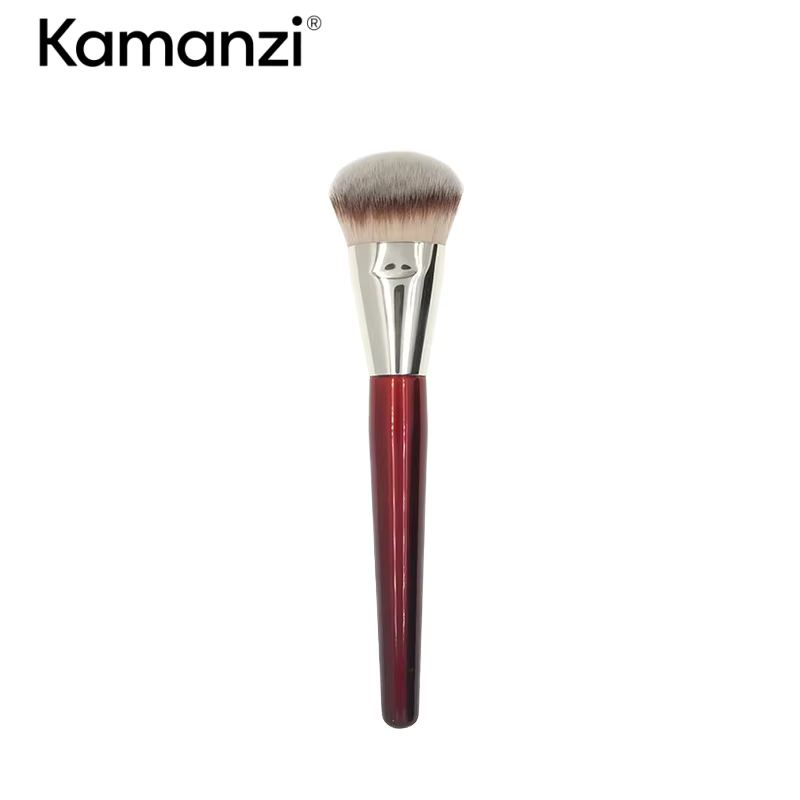 GRACEDO Travel Makeup Brushes Set Essential Kabuki Eyeshadow &amp; Powder Foundation Blush Cute Lip Brush Synthetic Hair Material