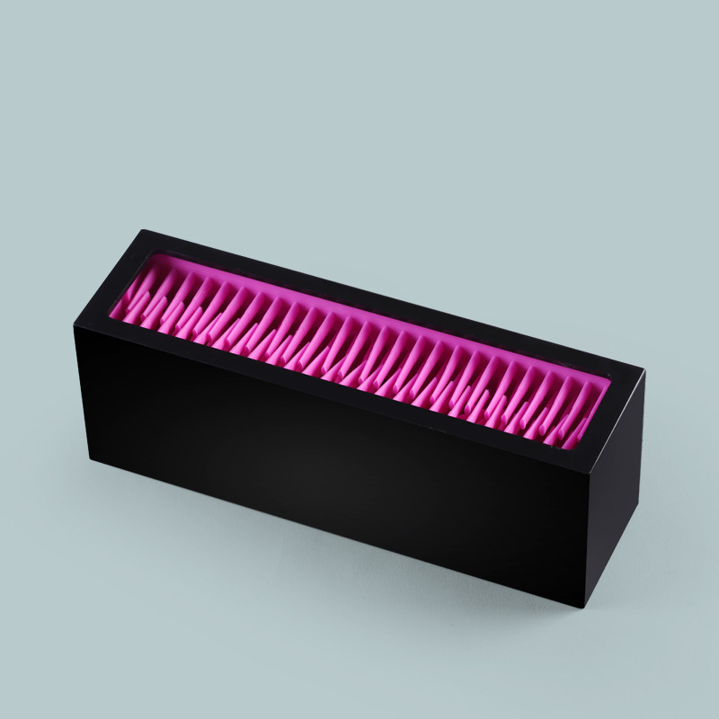 Customizable Logo New Design Desktop Silicone Makeup Brush Holder Innovative Bathroom Sets Storage Organizer