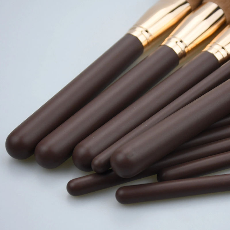 Custom Professional Makeup Brush Set 12pcs Wholesale Brush Make Set up Luxury Private Label Cosmetic Makeup Brush Set Kit