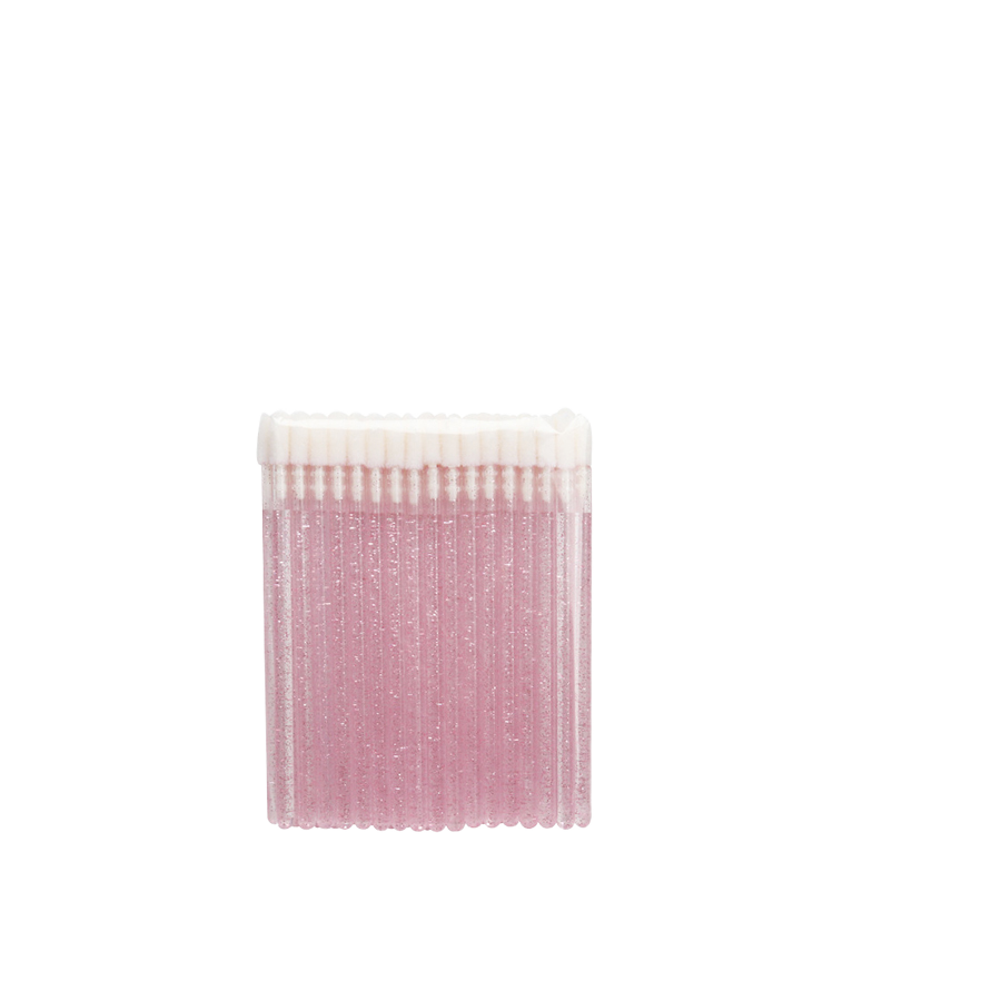 Ultra-Soft Disposable Crystal Lip Brush for Mascara Application Flat Style Key Tool for Lip Gloss Enhancement