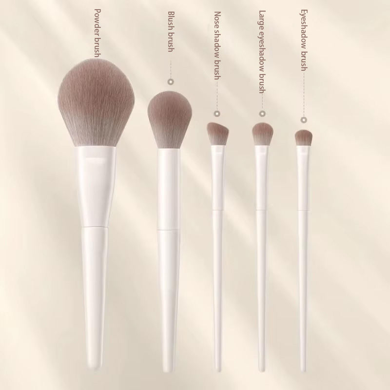 Wholesale DailyQueen Professional Portable Eyebrow Lip Makeup Brush Set for Eye Shadow Concealer and Smudging Face Makeup Tool