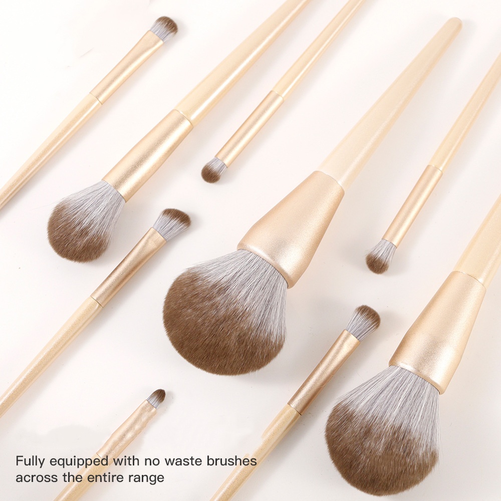 Wholesale High Quality Professional Makeup Tools Soft Fiber Hair Elegant Portable Makeup Brush Set Luxury Gold Beauty Brush Kit