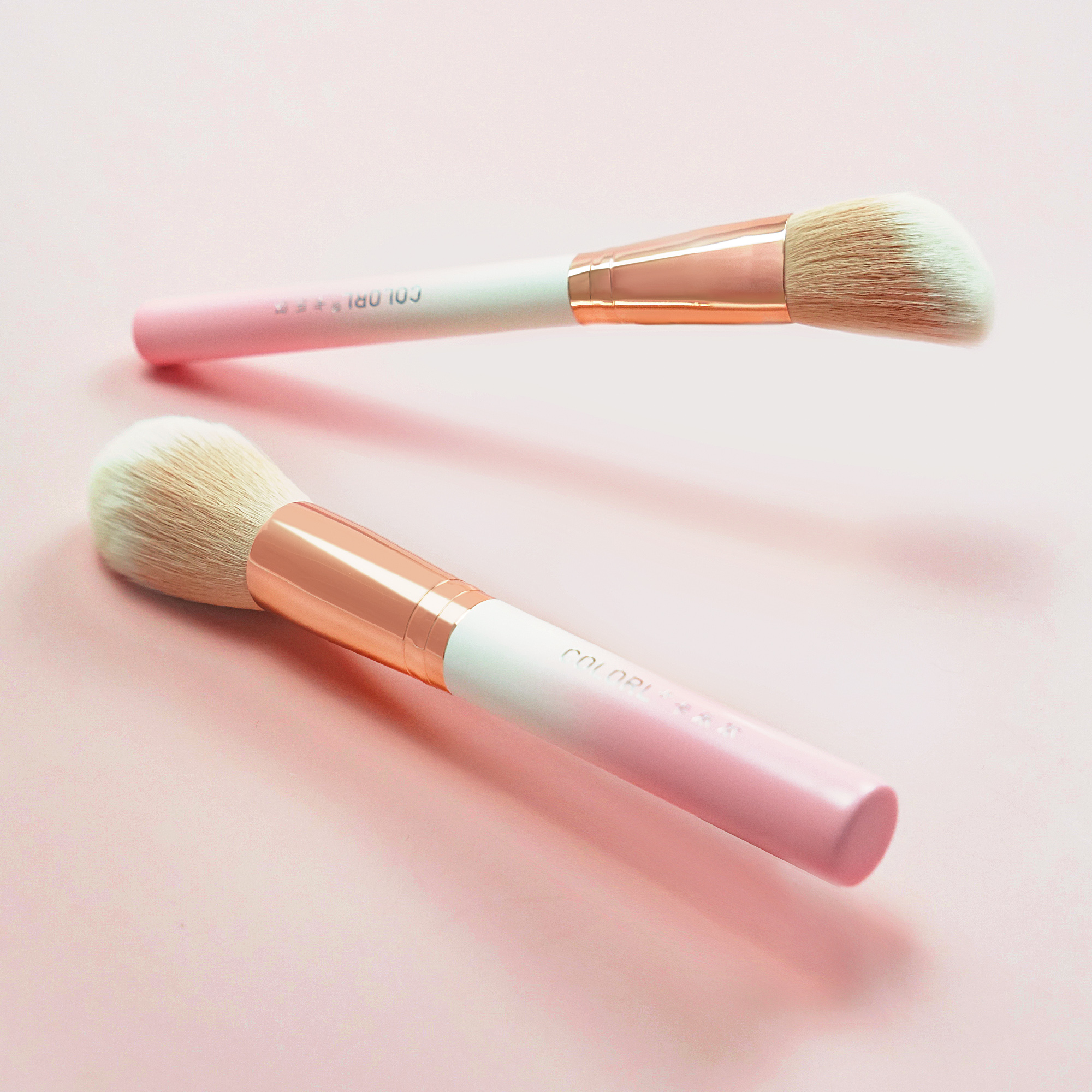 Wholesale High Quality Pink Face Eye Makeup Brushes Set Professional Custom Makeup Brush