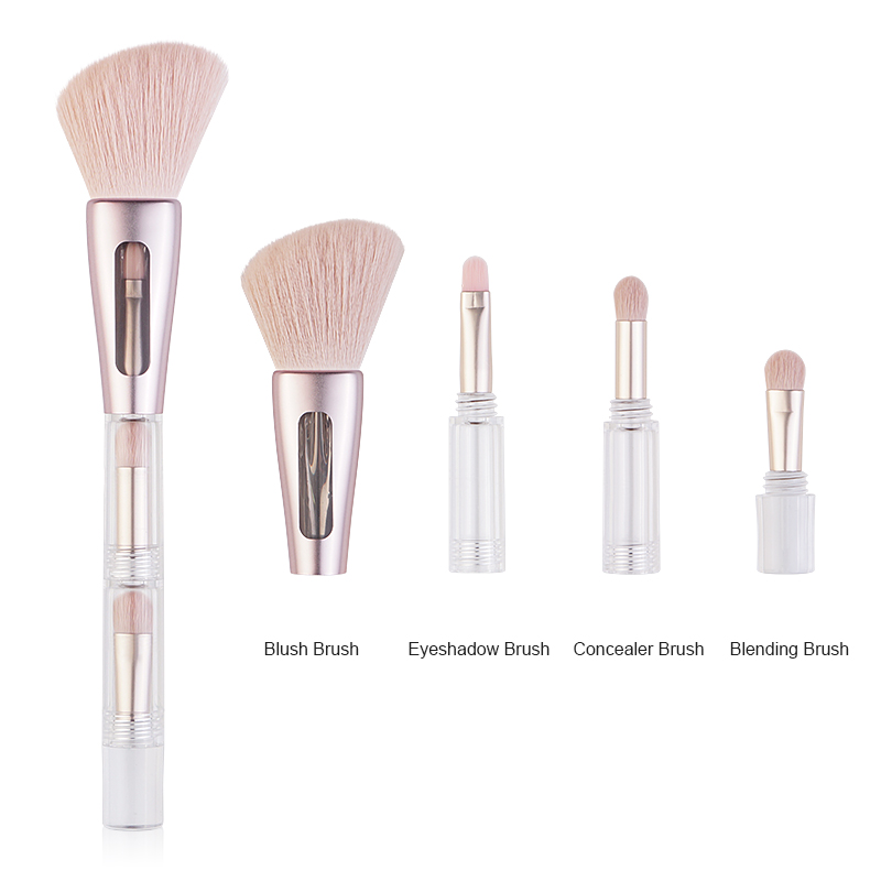 Trending Hot Products 4 in 1 Makeup Brushes Private Label