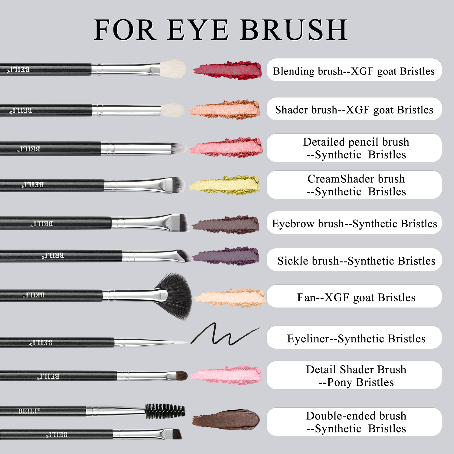 Wholesale Customize Luxury Makeup Brushes Set 15pcs High Quality Synthetic Hair Powder Foundation &amp; Concealer Brush Set Makeup