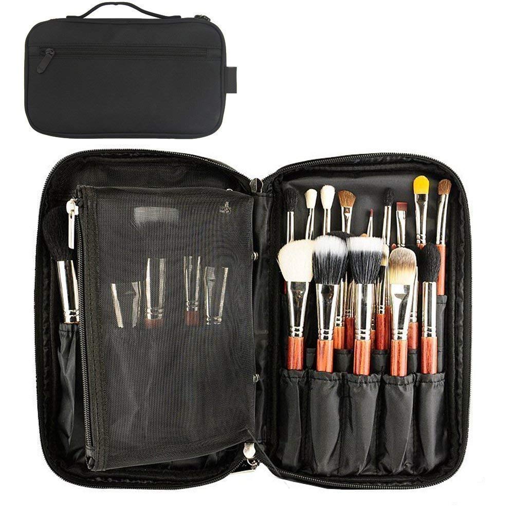 Cosmetic Case Makeup Brush Organizer Artist Case Zipper Makeup Brush Set Organizer Make up Brushes Holder Case