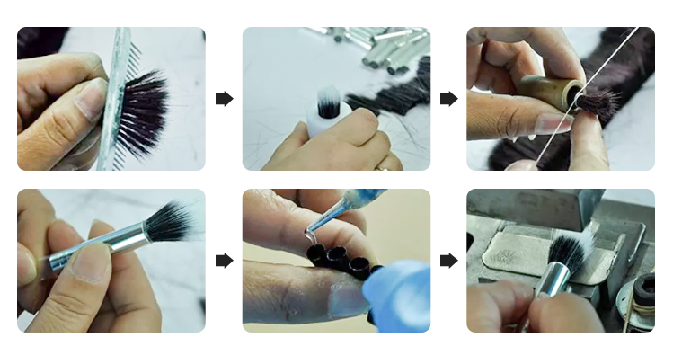 Makeup Brush Set Details 8