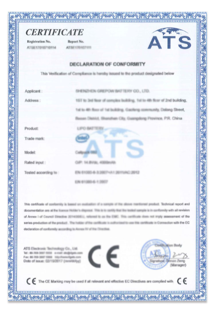Certification 1