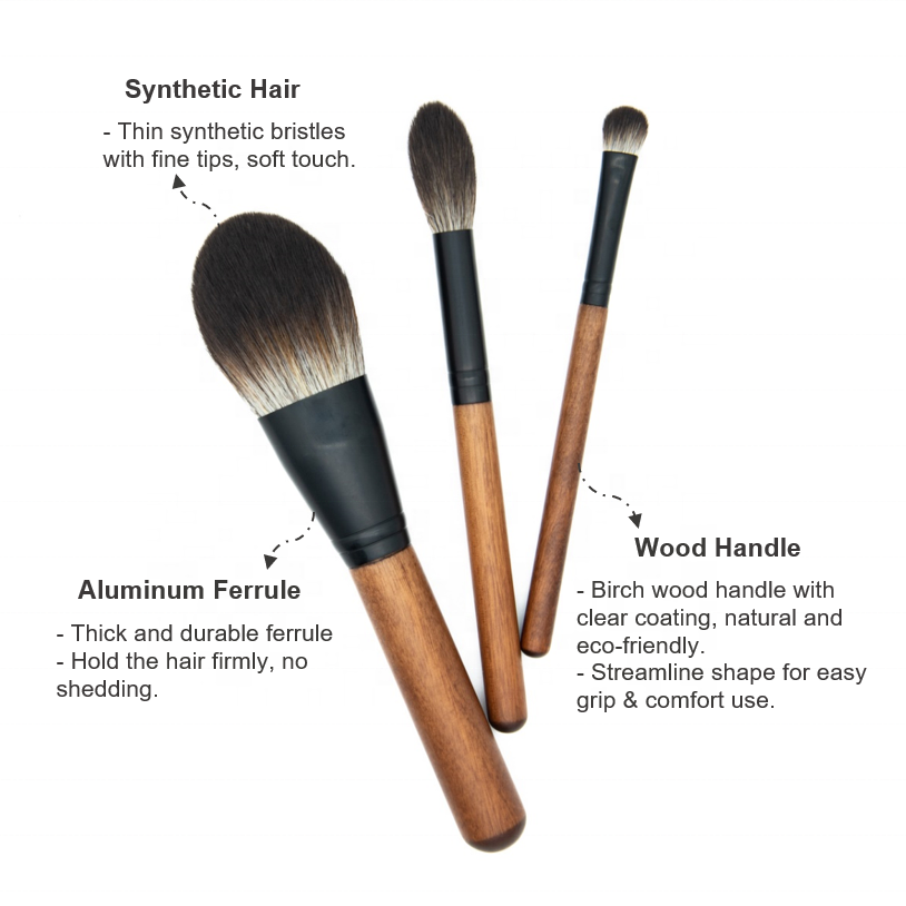 Wild Wood Makeup Brush Details 3
