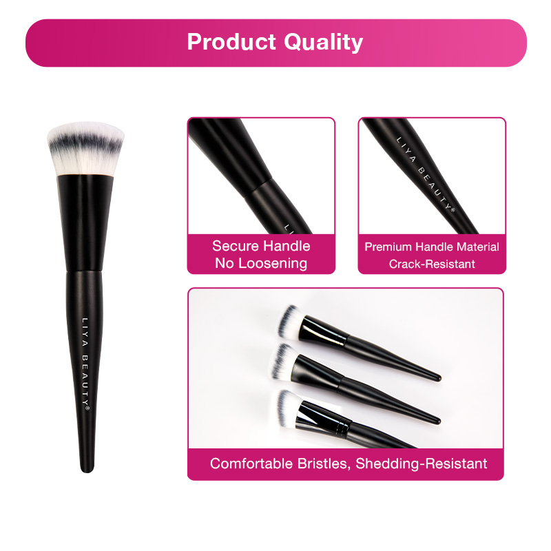 Premium Professional Makeup Brush Synthetic Face Concealer Personalized Black Brush