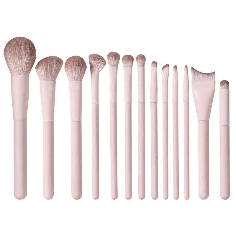 13-piece Makeup Brush Tools Set Including Eyeshadow Brush Contour Blending Brushes Shadow and Beginner's Set With Soft Bristles