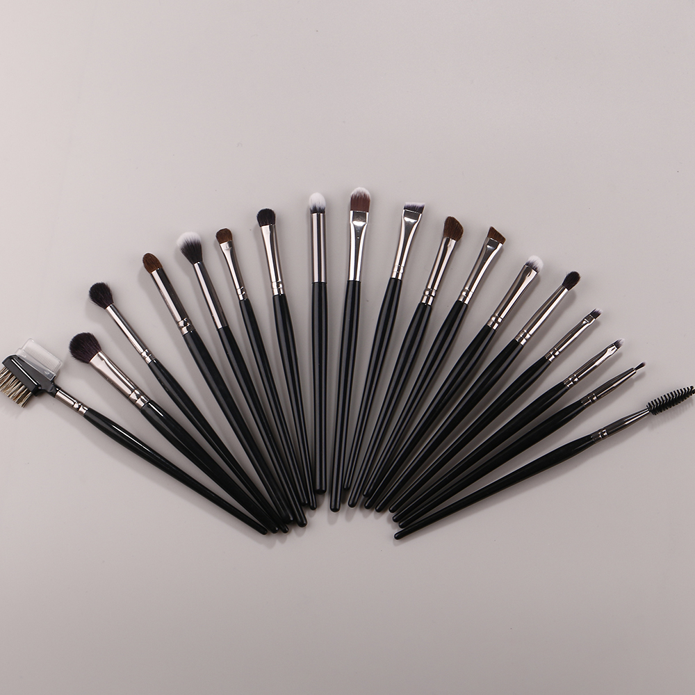 IPRESTA 18Pcs Professional Eye Makeup Brushes Set-Premium Synthetic Bristles 260g Weight for Eyeshadow Eyebrow Eyeliner Blending