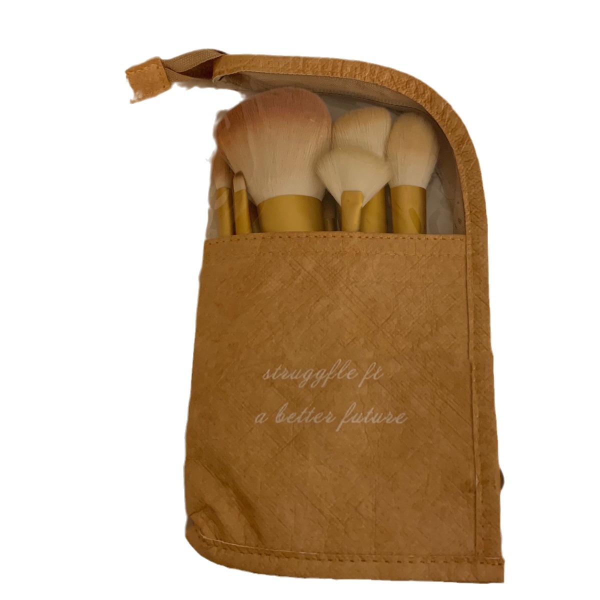 Portable High Capacity Makeup Brush Organizer Bag Stand-Up Makeup Brush Holder Professional Artist Makeup Brush Sets Case