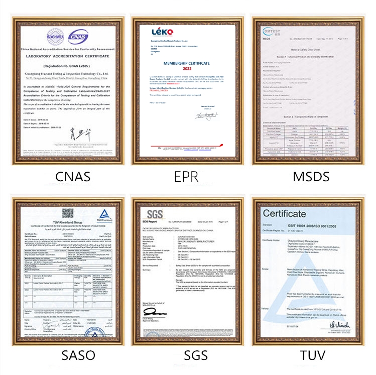 Certifications Document