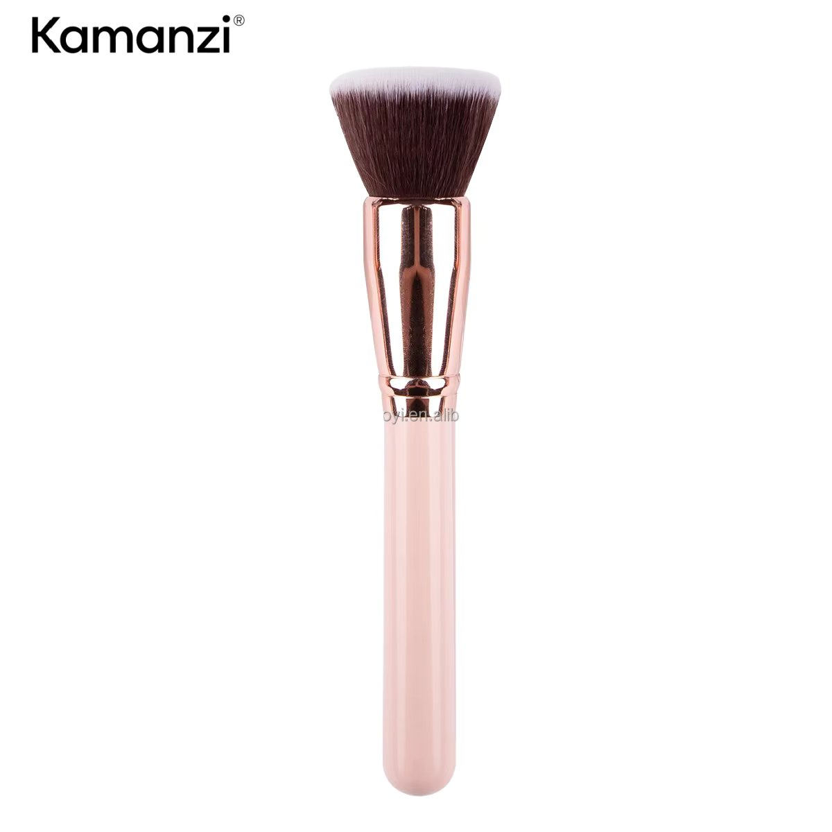 GRACEDO Travel Makeup Brushes Set Essential Kabuki Eyeshadow &amp; Powder Foundation Blush Cute Lip Brush Synthetic Hair Material