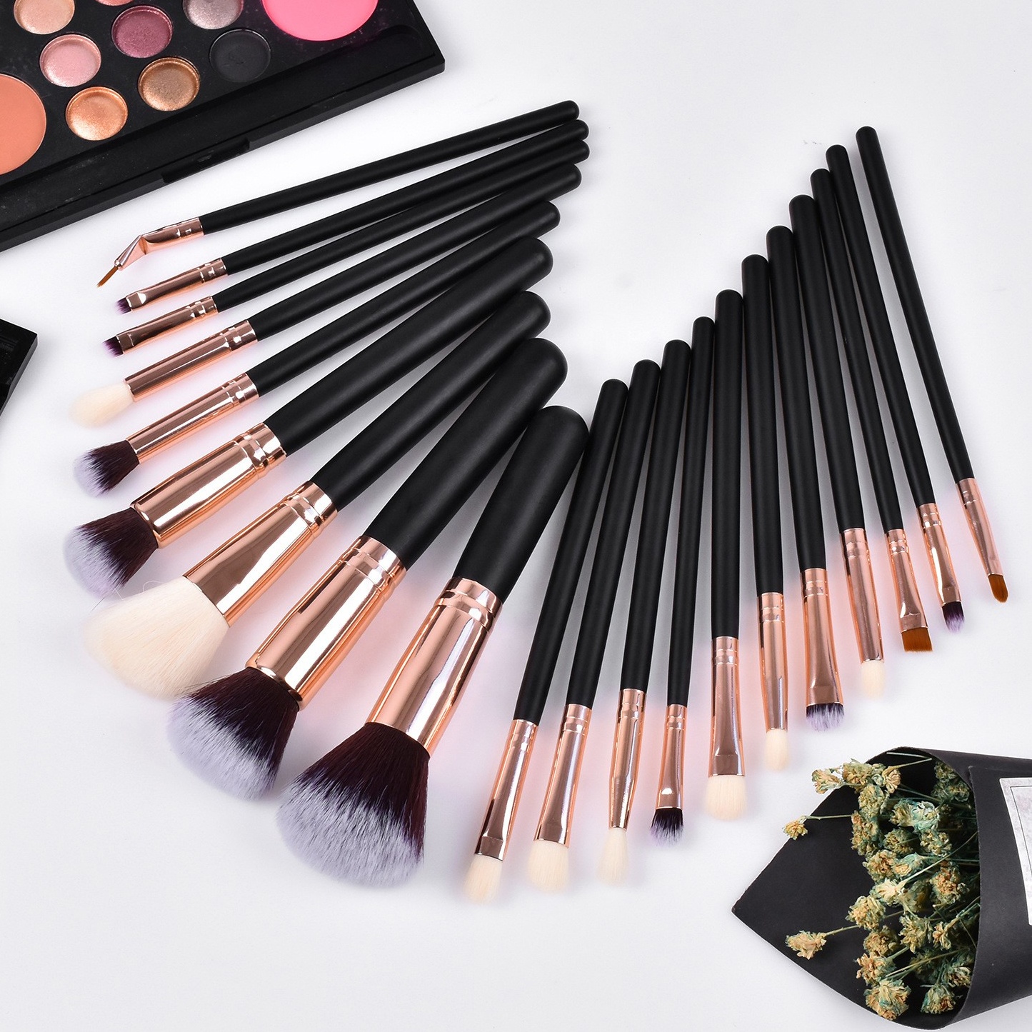 Premium Synthetic Bristles Detail