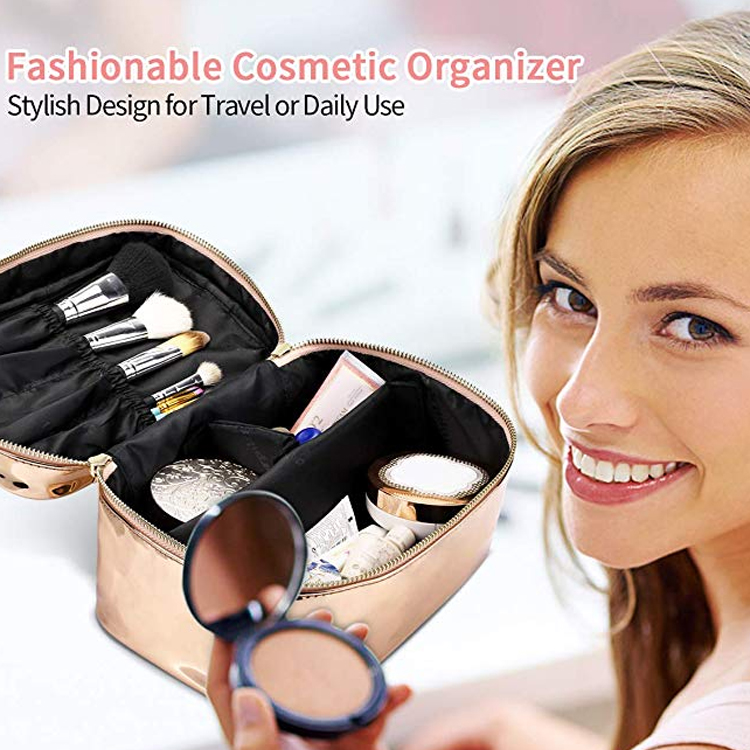 Custom logo Makeup Bag Details 2