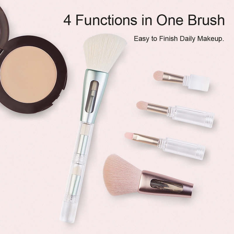 Trending hot products 4 in 1 makeup brushes private label