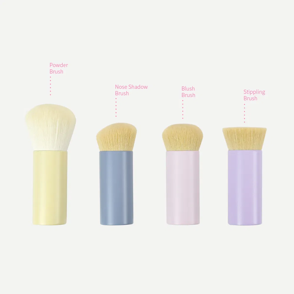 Custom Cosmetic Concealer Powder Blush Brush Set Wholesale Kabuki Makeup Beauty Nail Art Dust Brush