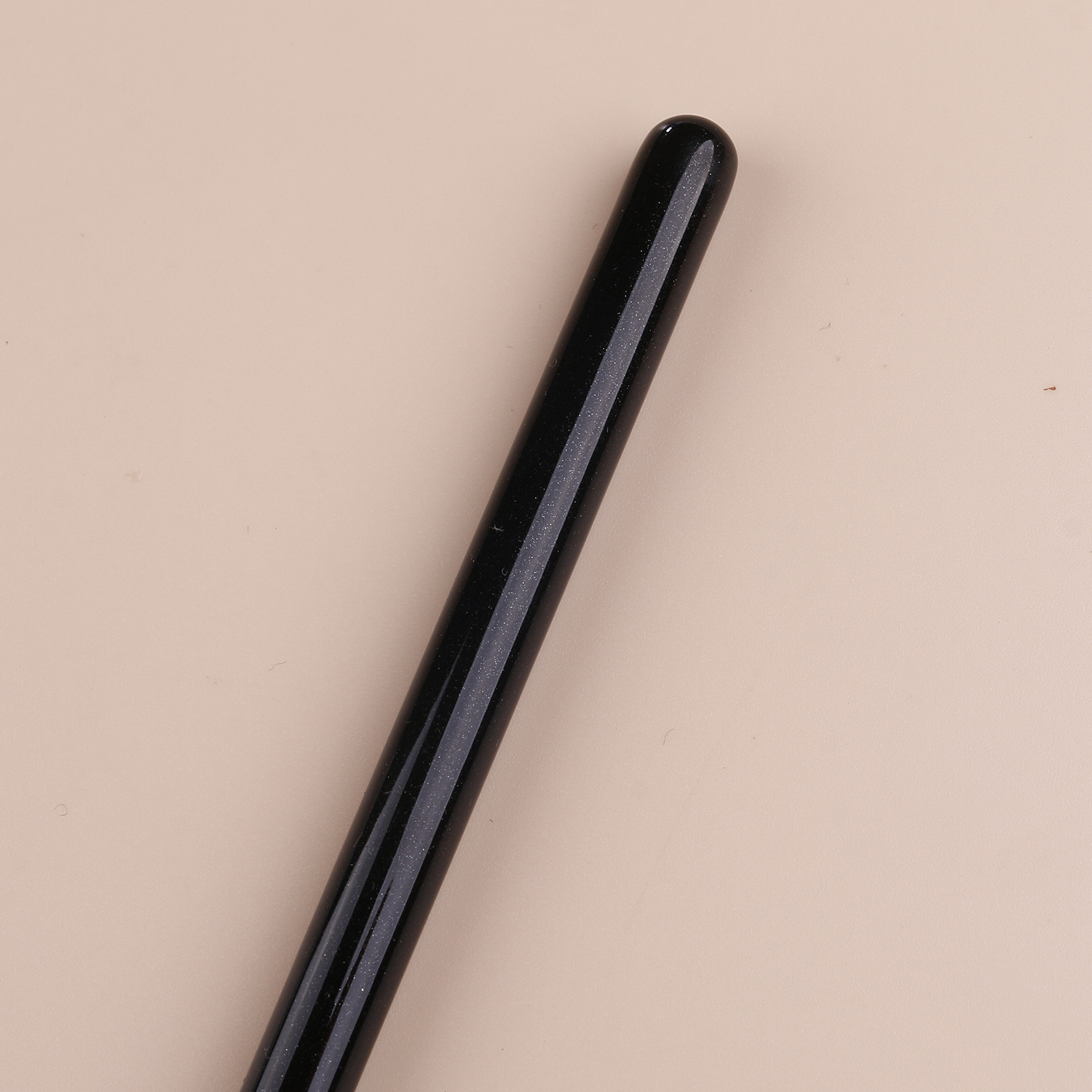 Wholesale New Design Natural Hair Eyeshadow Blending Brush Set Makeup Black Wood Handle for Concealer Lip Balm Eyegloss