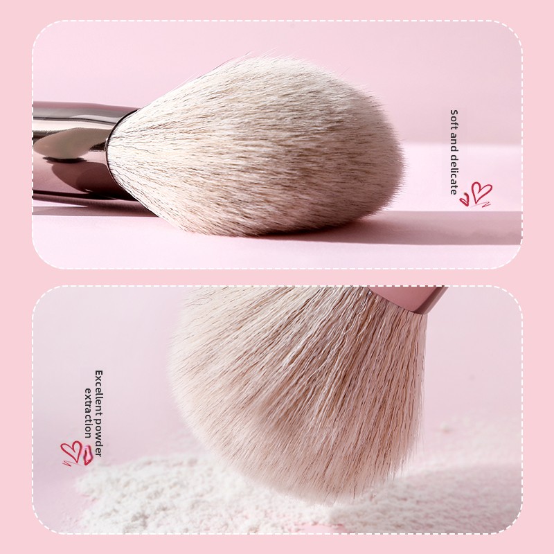Face Luxury Cosmetic Brush Set Synthetic Fiber Blending Vegan Powder Foundation Contour Beauty Tools Makeup Brush Set 10 Piece