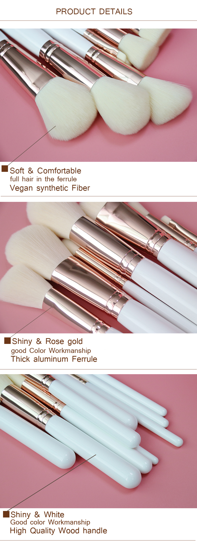 makeup brushes detailed view 3