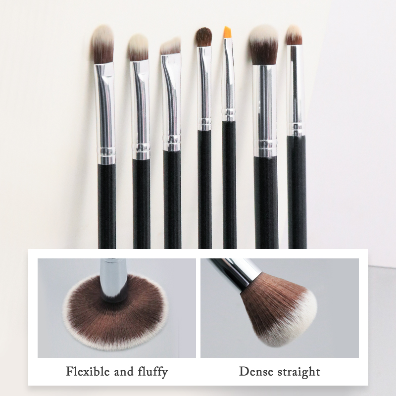 2024 New Arrival Synthetic Hair Wood Handle Makeup Brushes Set Eye Brush Professional Makeup Brush Set for Women