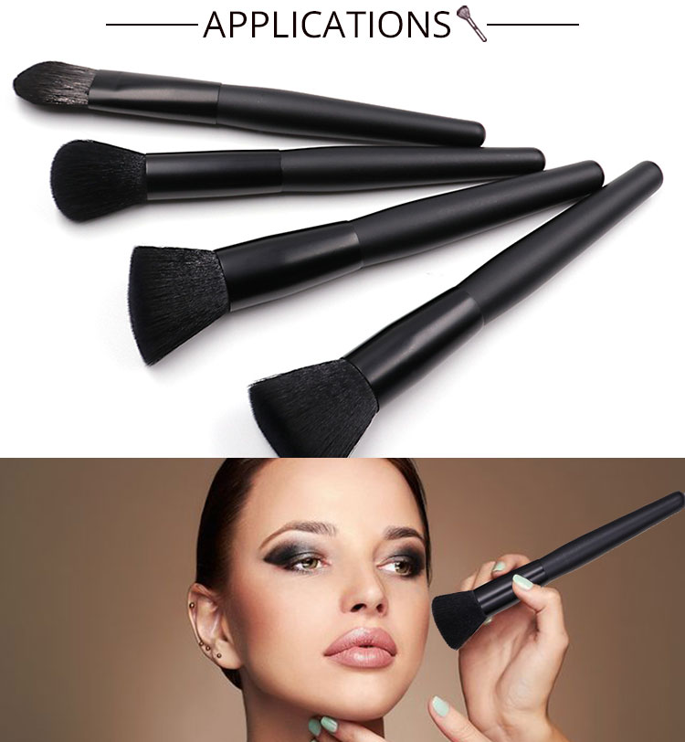 11pcs Makeup Brush Set Foundation Blending Brush Eyeliner Concealer Eye Shadows Brush