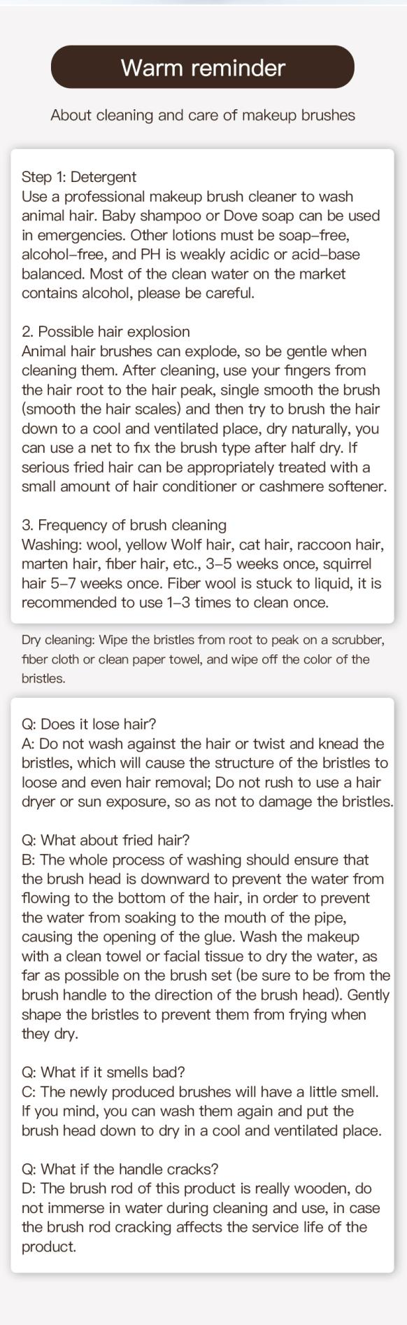 Brush Bristles Details
