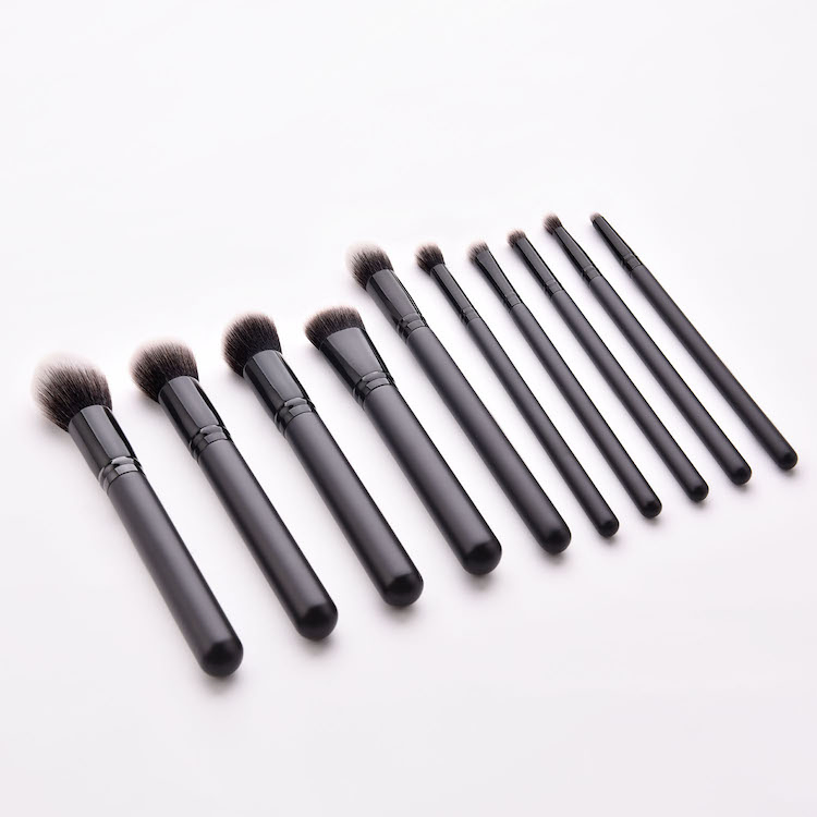Wholesale Private Label Professional 10-Piece Makeup Cosmetic Brush Kit Collection