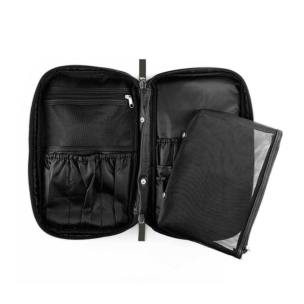 Cosmetic Case Makeup Brush Organizer Artist Case Zipper Makeup Brush Set Organizer Make up Brushes Holder Case