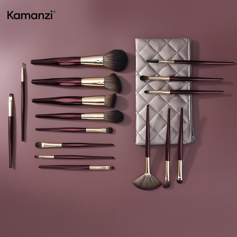 Wholesale 18-Pcs Makeup Brush Set Custom Logo 12-Pcs Synthetic Hair Face Brush 24-Pcs Private Label Cosmetic Makeup Brush Set