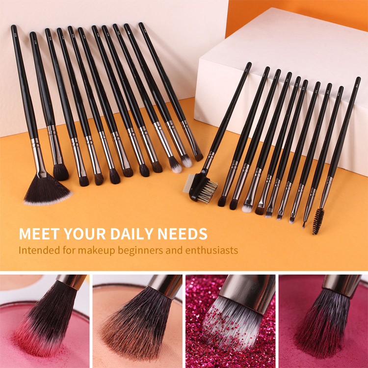 Hight End Makeup Tools 40pcs Comprehensive Makeup Brushes Natural Goat Hair Professional Makeup Brush Set