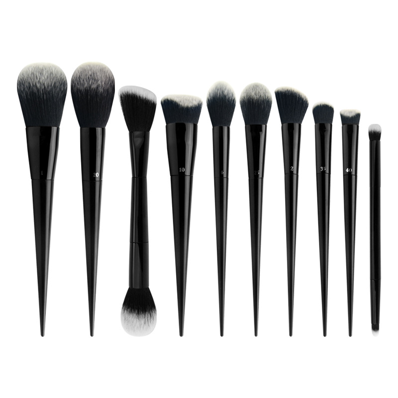 High Quality Custom Makeup Brush Set Including Powder Foundation and Concealer Brush