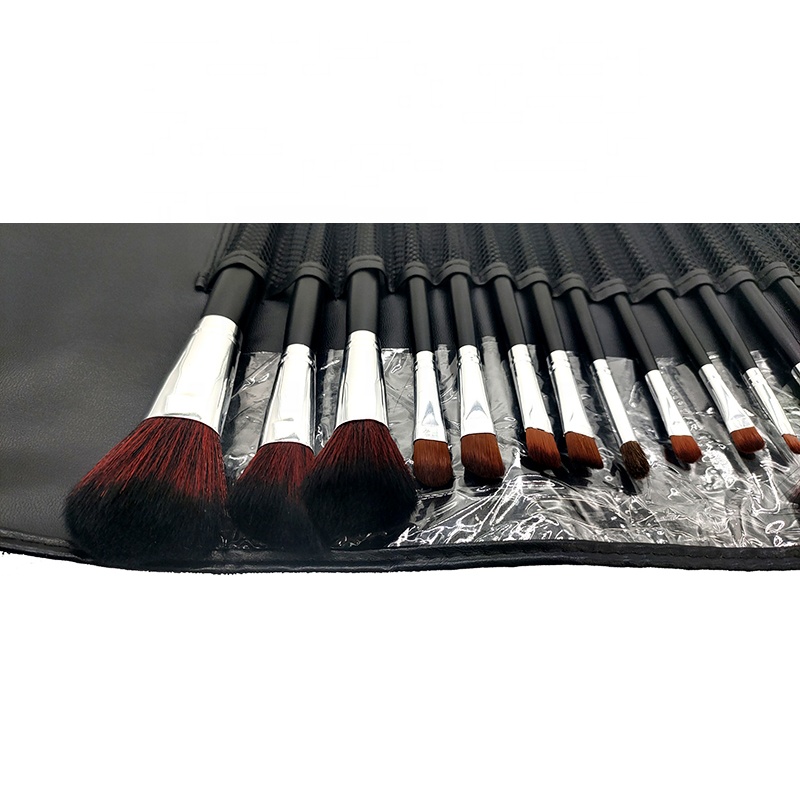TIANBA 2023 Top Hot Sale Natural Hair Professional 20PCS Makeup Brush Set Travel Makeup Brush Kit with Case