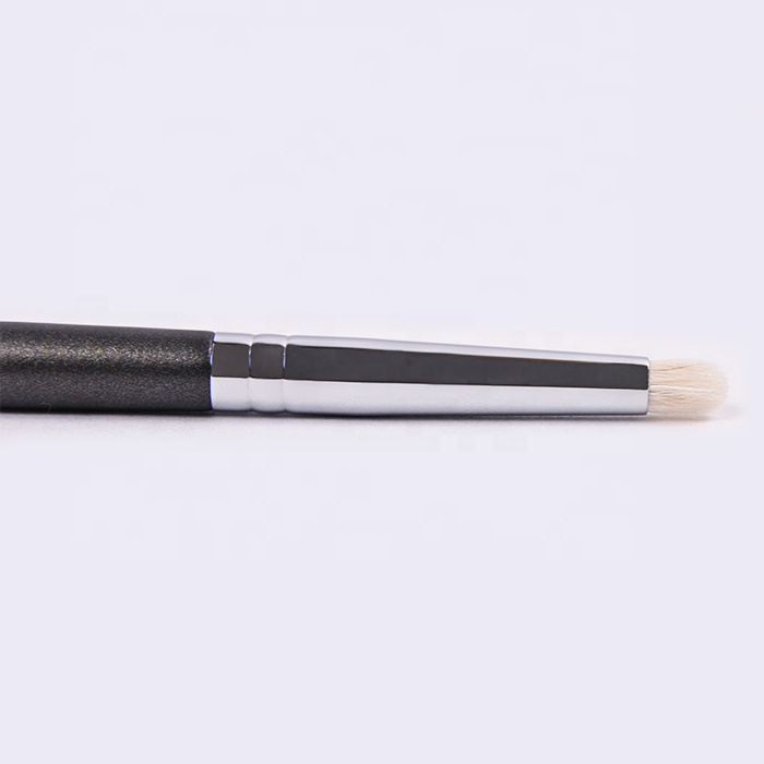 New White Goat Hair Professional Eye Makeup Brush Set with Eye Blending Brush OEM DS-PBP001