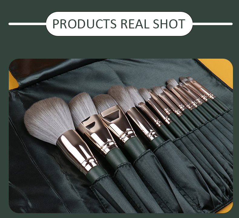 LEISHANG 14PCS Makeup Brush Detail 8
