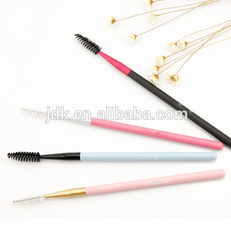 Pink Durable Eyebrow and Eyelash Mascara Brush