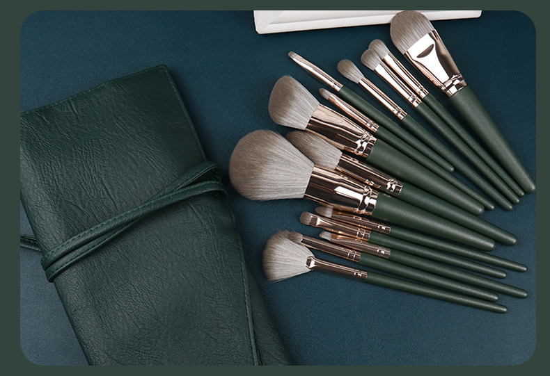 LEISHANG 14PCS Makeup Brush Detail 9