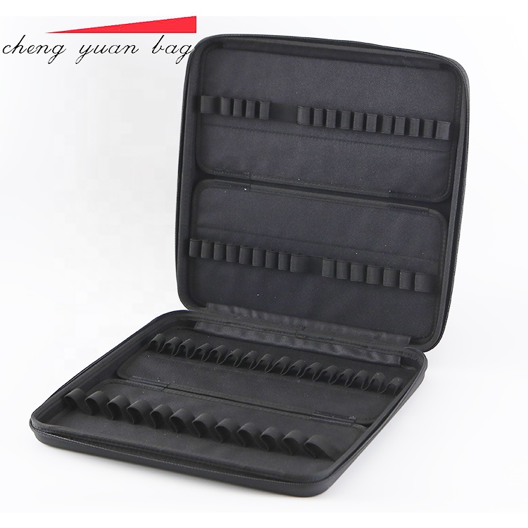 Custom EVA Artist Acrylic Oil Paintbrush Set Organizer Holder Makeup Paint Brush Case Pouch Bag