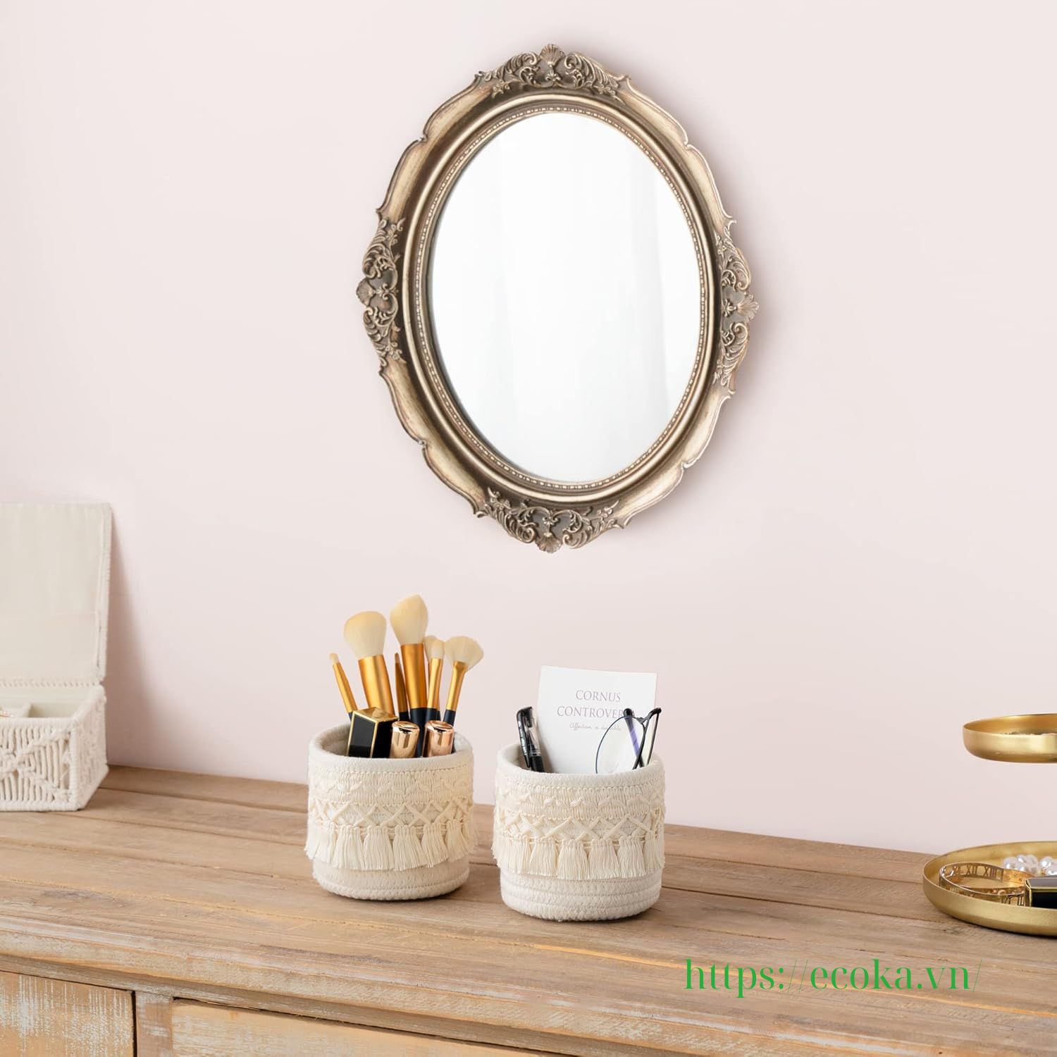 Handmade Cotton Basket Details
