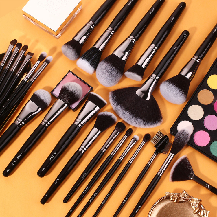 Hight End Makeup Tools 40pcs Comprehensive Makeup Brushes Natural Goat Hair Professional Makeup Brush Set