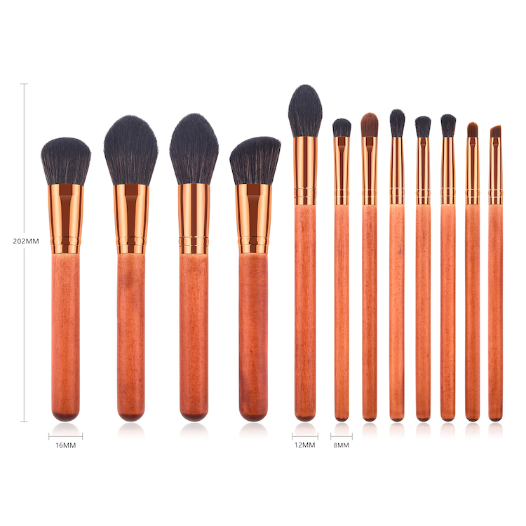 Ultimate Essential Collection 12 Piece Makeup Cosmetic Brush Set